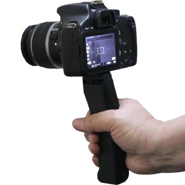 Handle Grip for DSLR and other tripod mountable devices